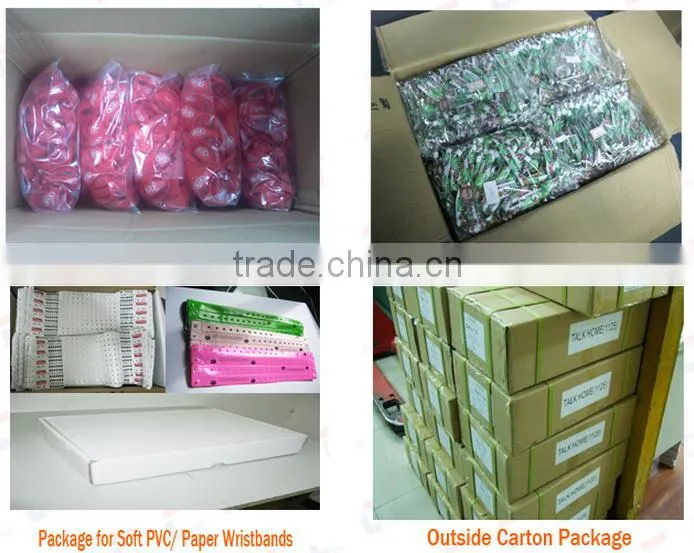 MDW45 Custom NFC polyester bracelet rfid fabric woven wristband for event