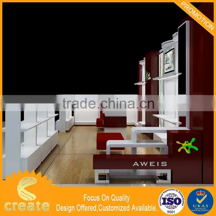 China factory magnetic floating and rotating display stands acrylic shoe display
