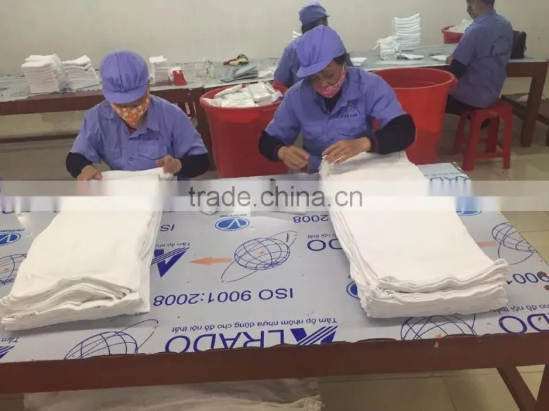 Jacquard face towel from Vietnam