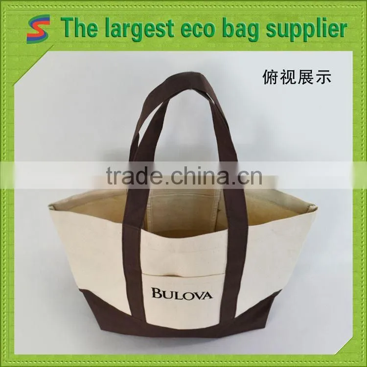 standard size canvas tote bag shopping bag cotton