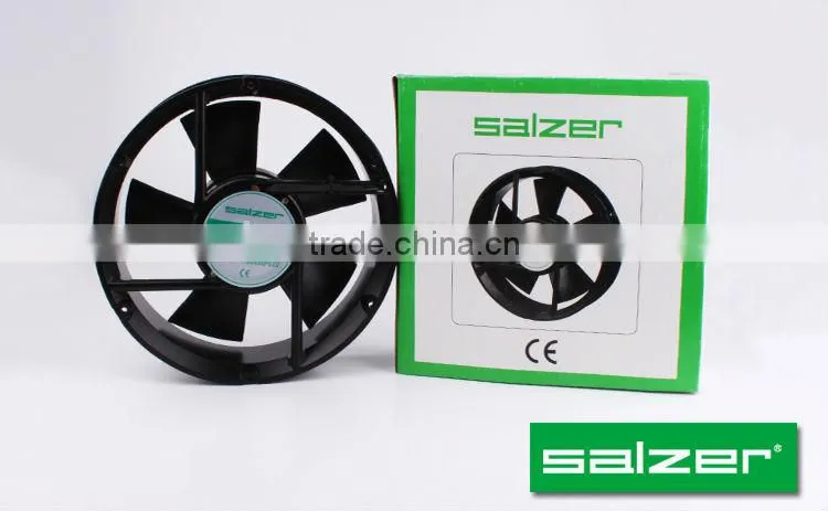SALZER PD220B-220 Round AC Axial Flow Fans Dia220x61mm (TUV, CE Approved)