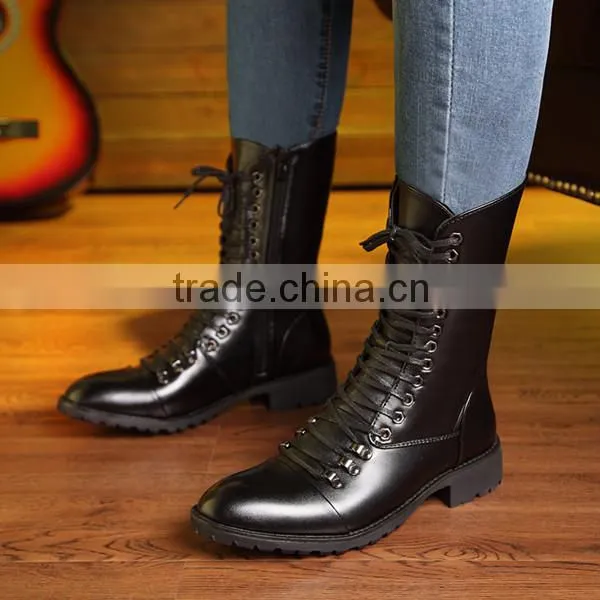 Wholesale top sale leather shoes boots for man SH-628
