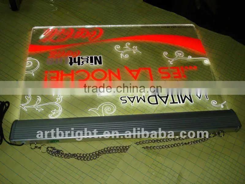 Advertising LED (Lighting) acrylic sign