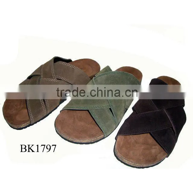 Men's Fashionable Cork Slipper / Wooden Slipper
