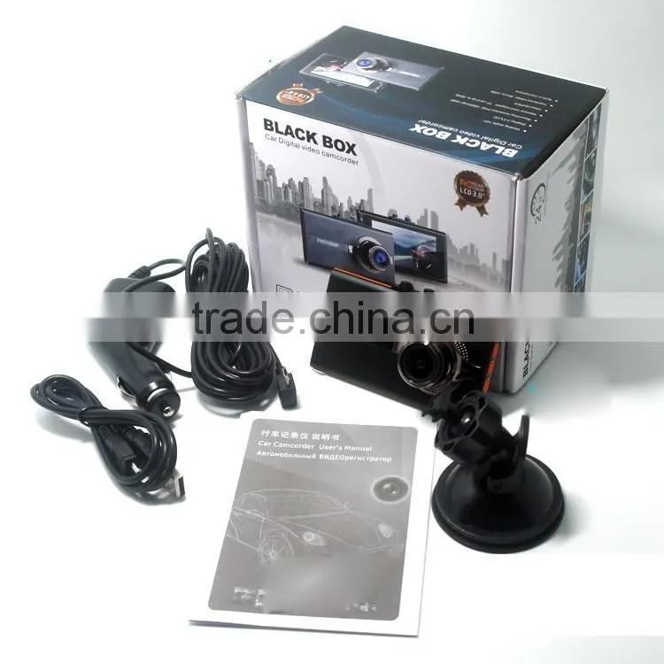3.0 inch Driving Recorder FHD 1080P Car DVR H.264 1920x1080 G-sensor Vehicle Camera with 170 Degree Angle
