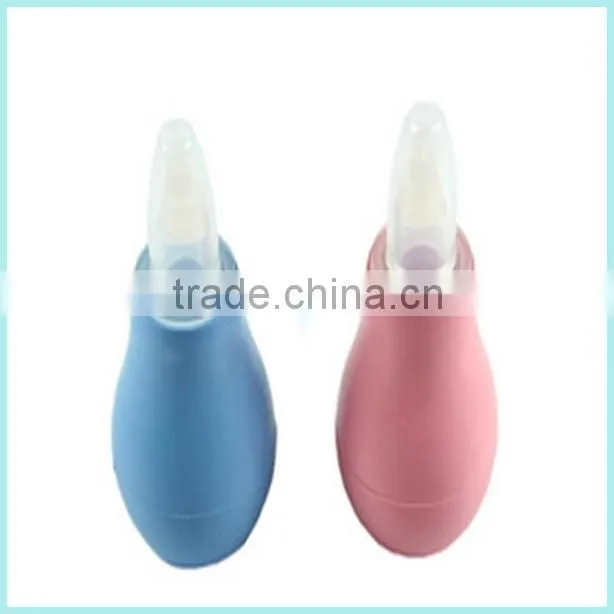 BPA free useful mother good helper aspirator baby nasal mucus aspirator