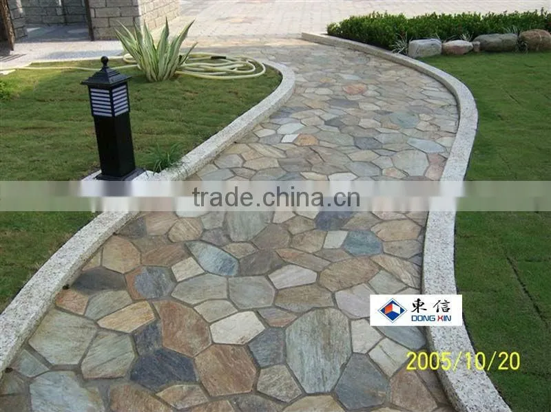 Natural Slate Mesh Paving Stone