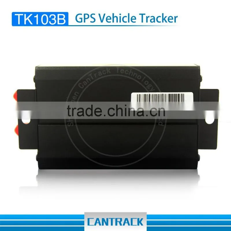 2016 best selling GPS Tracker for Car/Vehicle with door detection and SMS/Calling Alarm TK103B