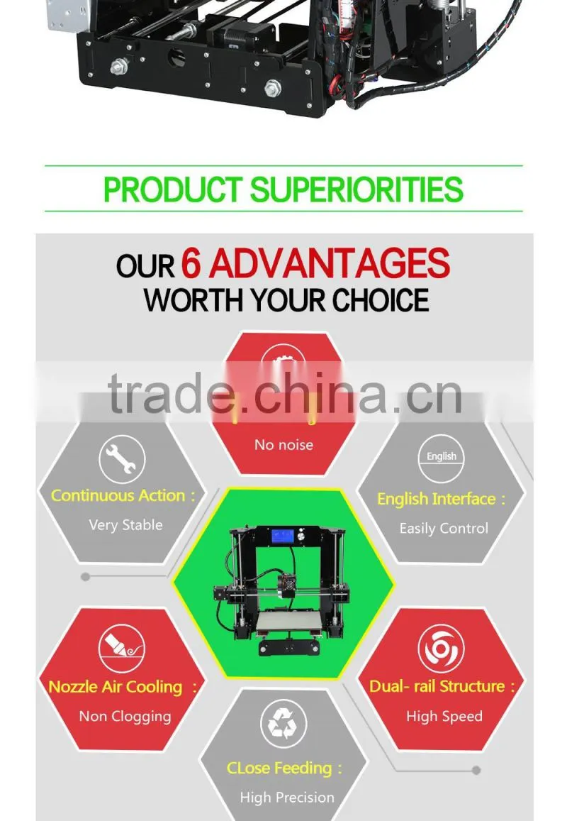 2016 Promotion Sale High Accuracy Nylon Filament Small DIY 3D Printing for Phone Back Cover