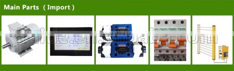 HYDRAULIC GATE-TYPE SHEARING MACHINE QC11Y SERIES-16x8000