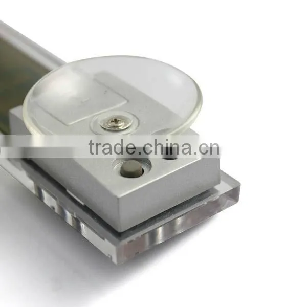Lcd Display Digital Clock For Car With Suction Cup