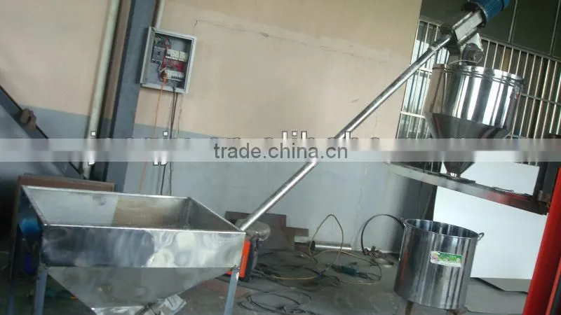 automatic flexible auger conveyor for pvc