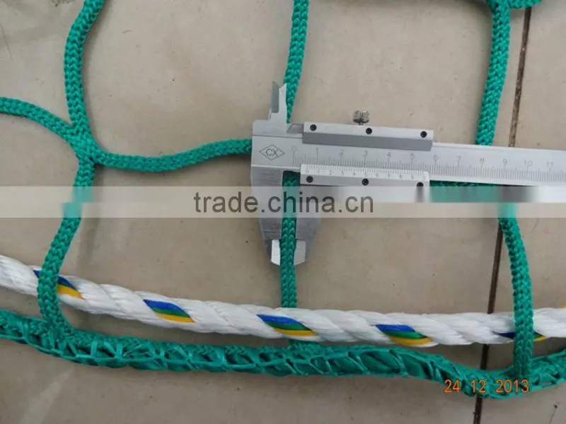 Double construction safety net, building safety net