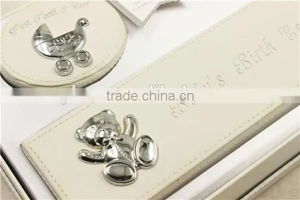 3 slot Paper Packaging Keepsake Box For Baby