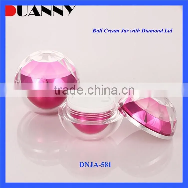 2016 Luxury Cosmetic Cream Jar,Cosmetics Cream Acrylic Bottle And Jar