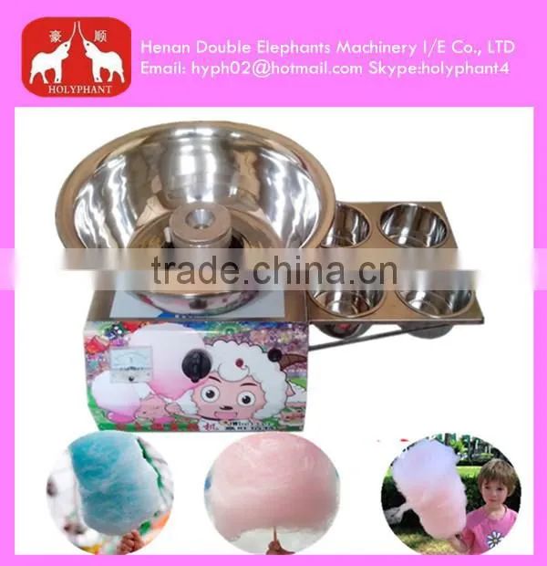 Stainless steel drawbench electric cotton candy maker