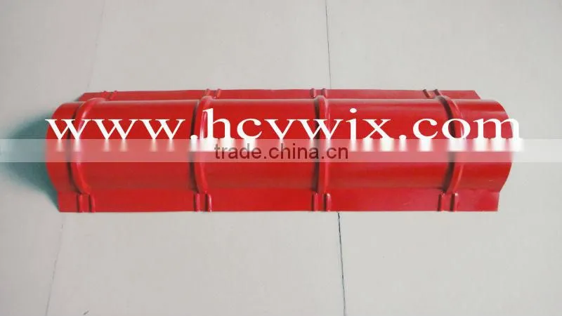 Villadom Use Colored Steel Ridge Cap Sheet Roll Forming Machine
