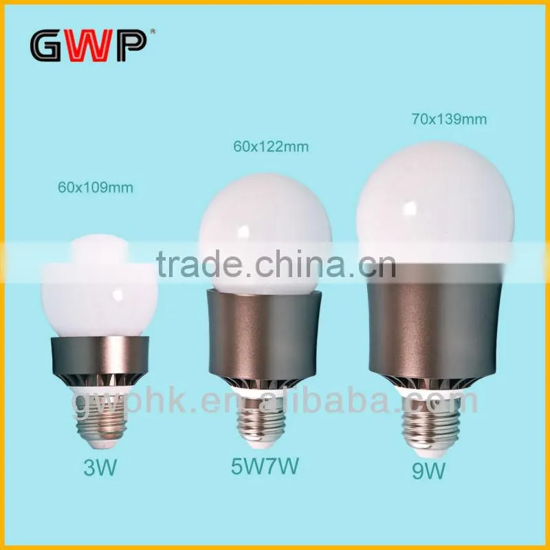LED globe light bulb A60 60W incandescent replacement