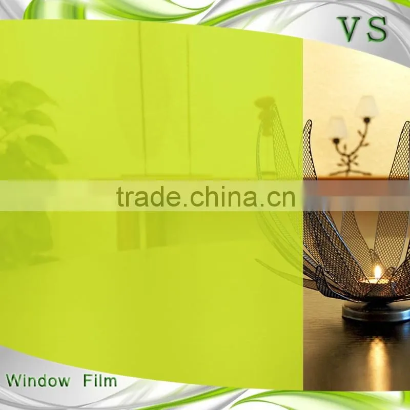 China Supplier Suzhou vis orange color privacy film for building glass window