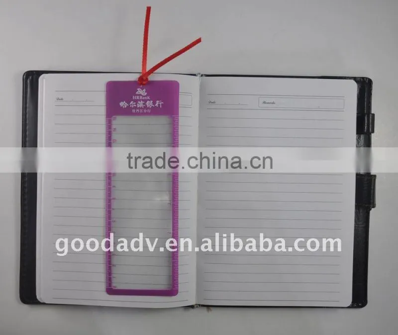 promotional murano glass bookmark/magnifiers bookmark