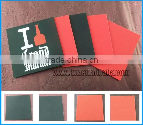 Silicone softtextile cup mat wholesale