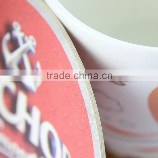 Sublimation new product 2015 coasters custom logo