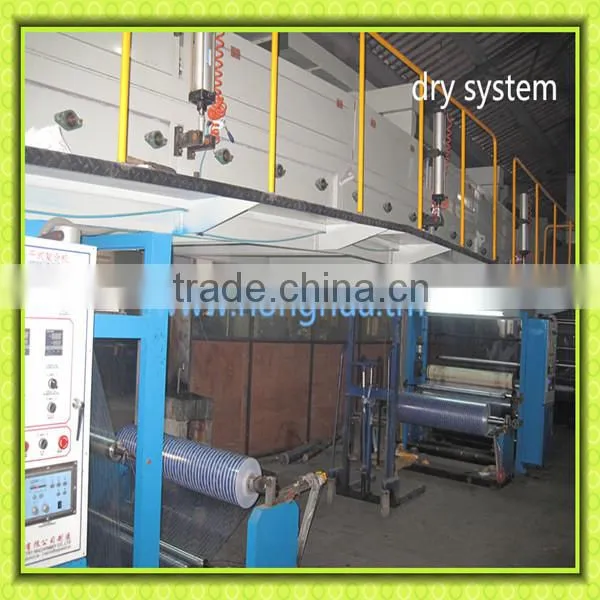 dry way Nylon PAPER PVC BOPP coating laminating machine