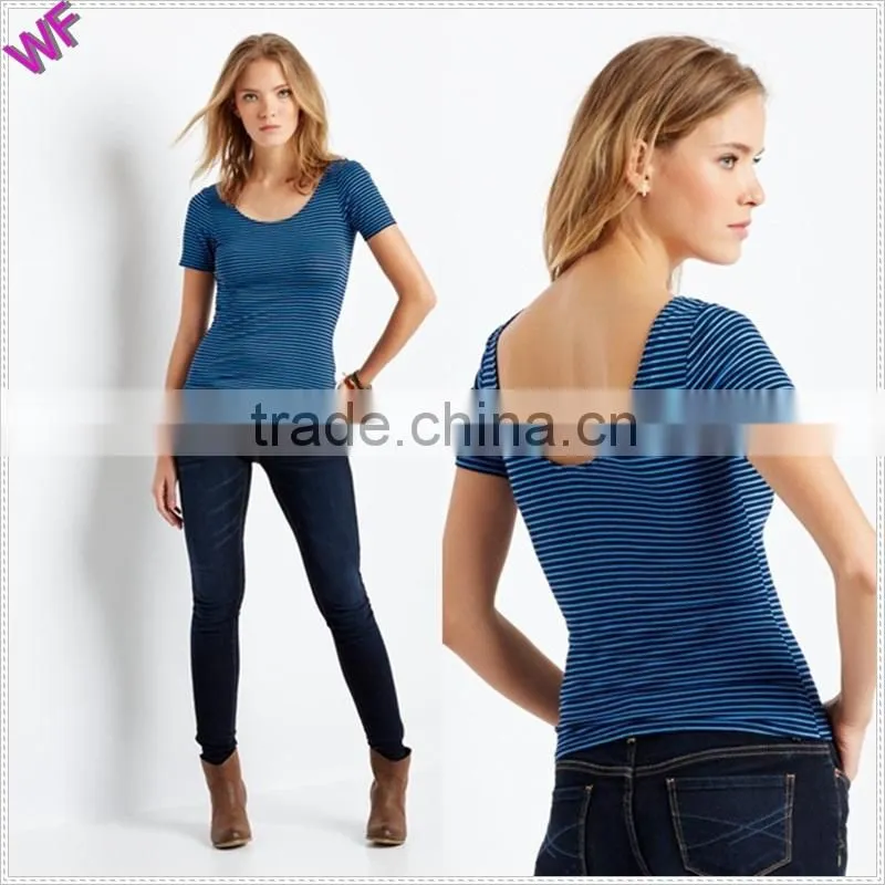 Chest pocket t shirt V-neck T-shirt Printed Logo t shirt China wholesale t shirt apparel