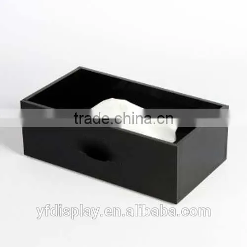 Hot Sell Black Acrylic Accessories Box