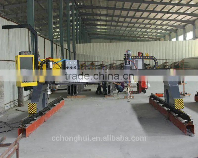 Heavy duty gantry cnc plasma cutting machine for metal cutting