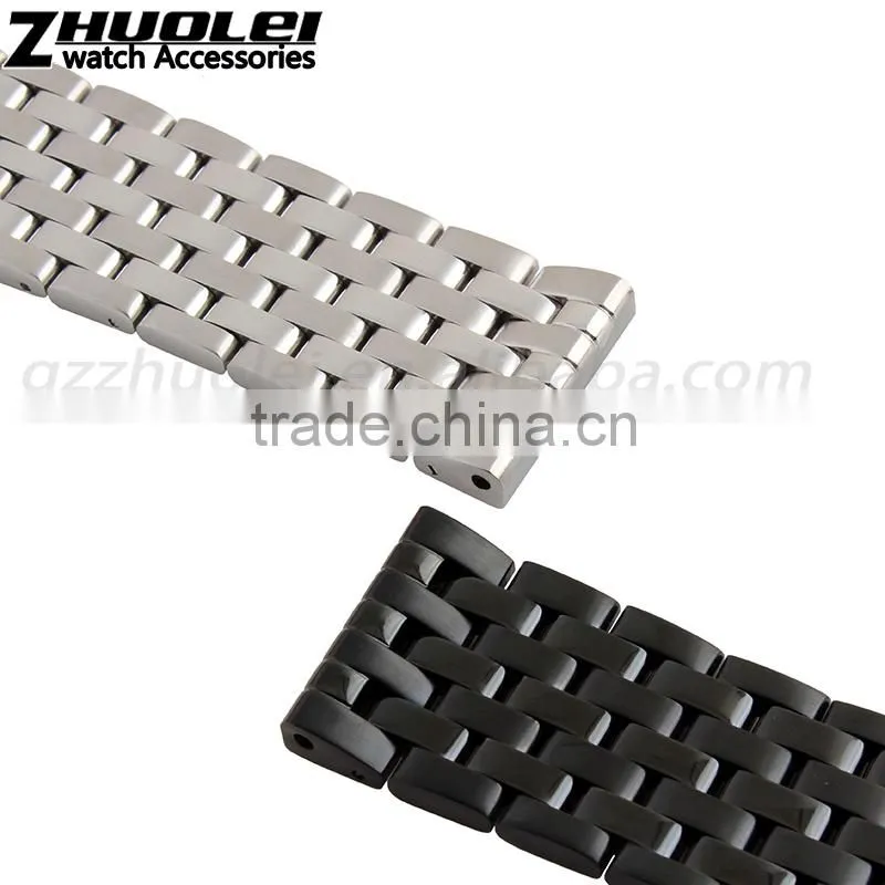 24|26|28|30mm Stainless steel bracelet wristbands waych band