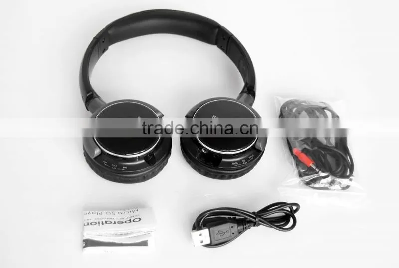 FM Stereo Radio MP3 Player Cool Headphones Sport Headphones Bluetooth Earphone Bluetooth Headset