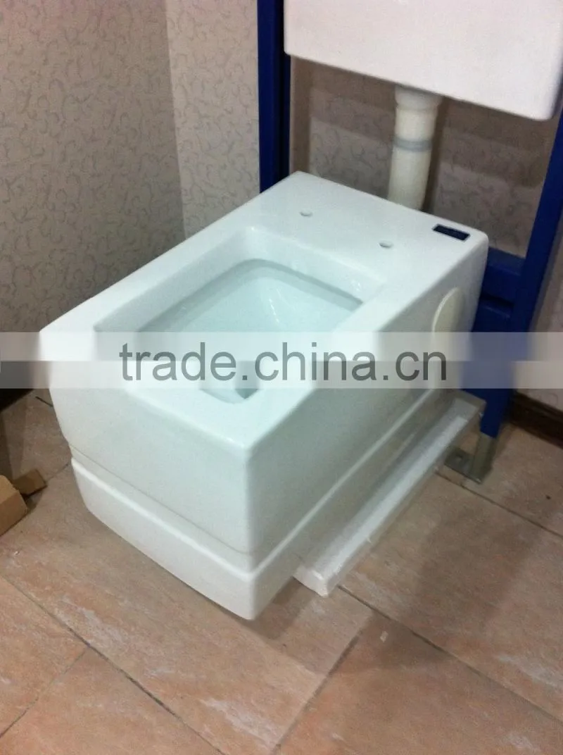 Sanitary Ware Ceramic Concealed Cistern For Wall Hung Toilet