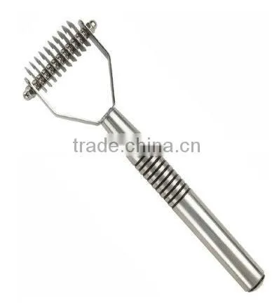 Professional Pet Grooming Undercoat Rake,Fine teeth comb