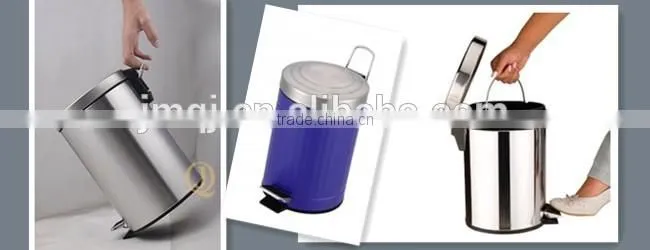 30L Euro best selling soft close Steel Rubbish Bins Dustbins for hotel