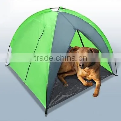 Foldable Fabric Pet Tent with firm steel frame