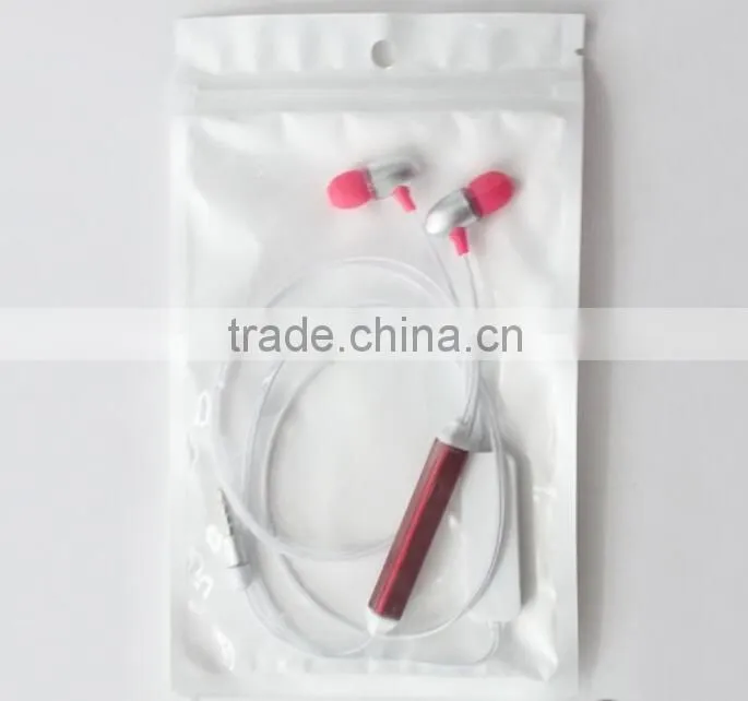 2015 Newest arrival shiny lighting LED earphone with microphone