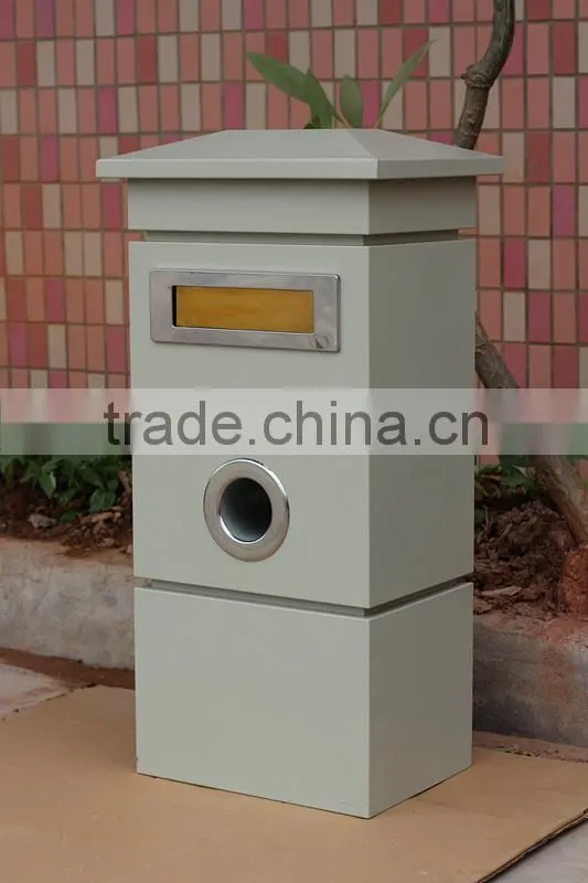 decorative metal mailbox/JHC-1062/decorative outdoor mailbox