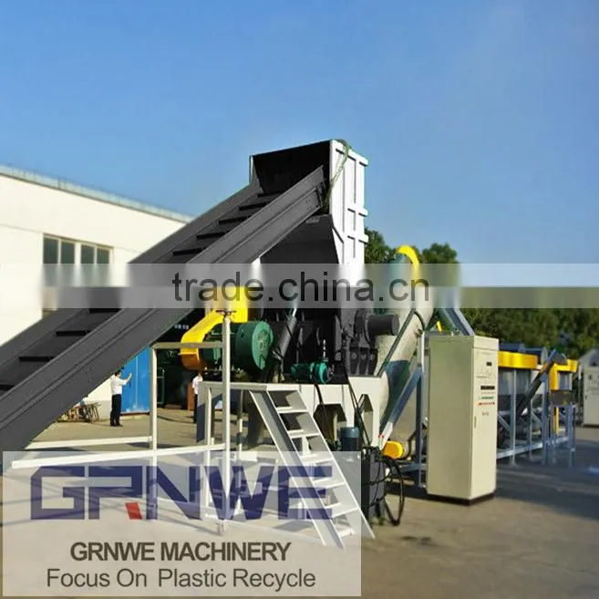 3000 kg/h plastic recycling machinery