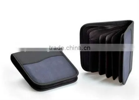 Handmade Leather CD/DVD case holder