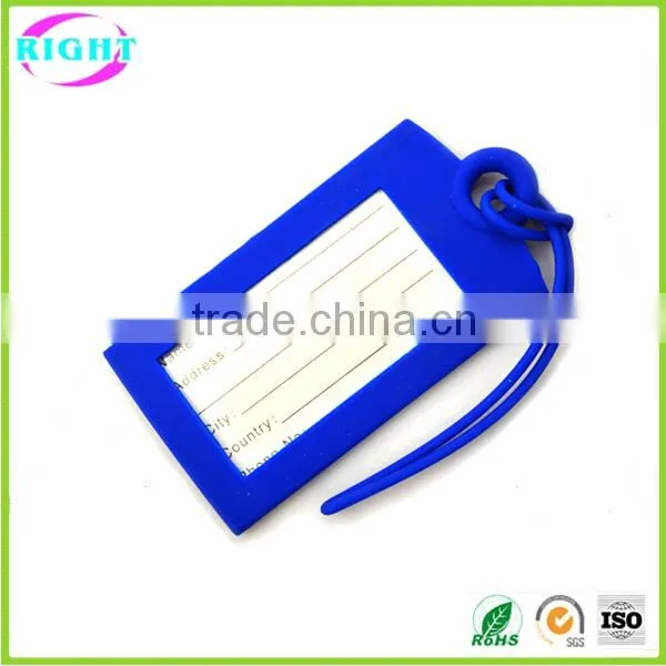 Promotion cheap custom logo bulk luggage tags