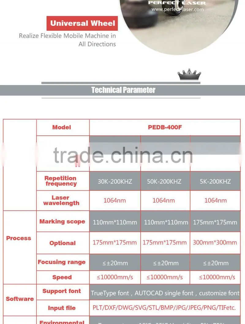 30W 3D Curve Surface Dynamic Focusing Fiber Laser Marking Machine high quality fiber laser metal marking machine/fiber laser
