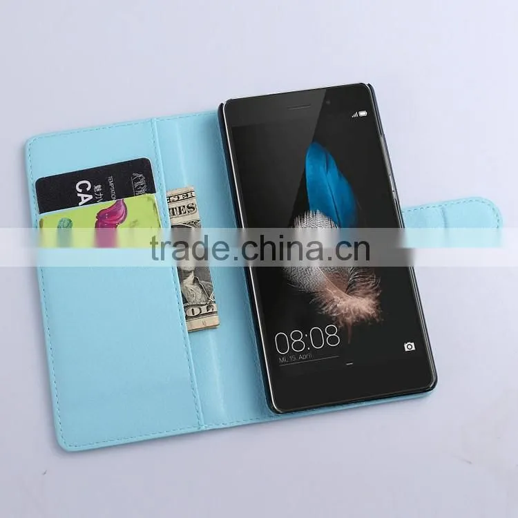 Hot Selling Leather Mobile Phone Case For Huawei P8 Lite Leather Case