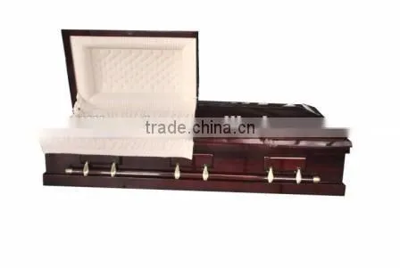 Funeral products veneer casket and coffin