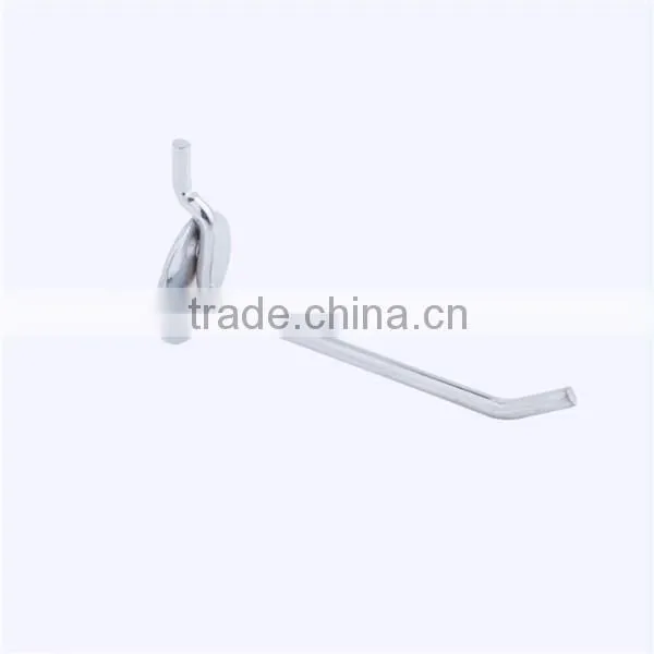 Metal Slatwall Beaded Hooks Display hooks for board
