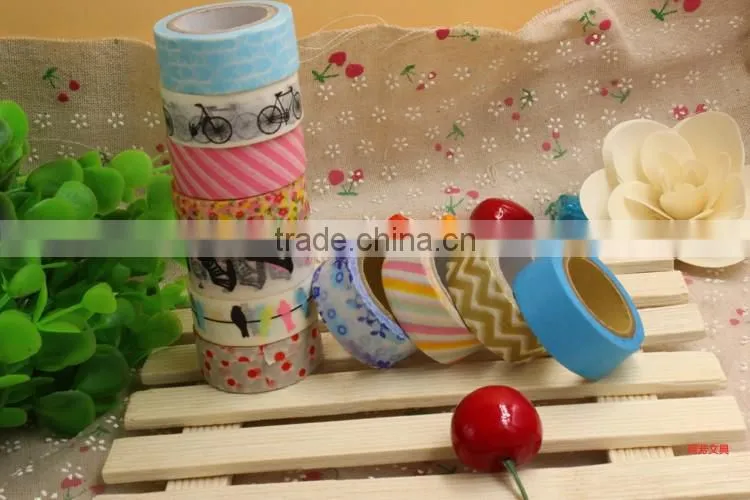 Custom adhesive Japanese adhesive masking tape washi tape