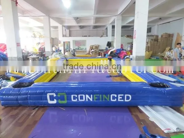 2015 hot sale inflatable billiard table sports game for sale