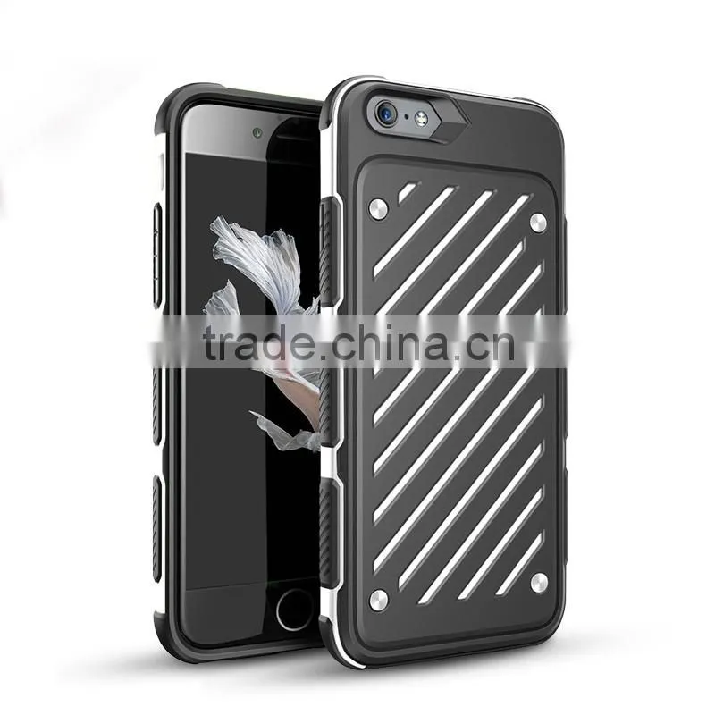 Wholesale Shock Resistant Slim Armor Cell Phone Cover For Iphone 6 Hybrid Case