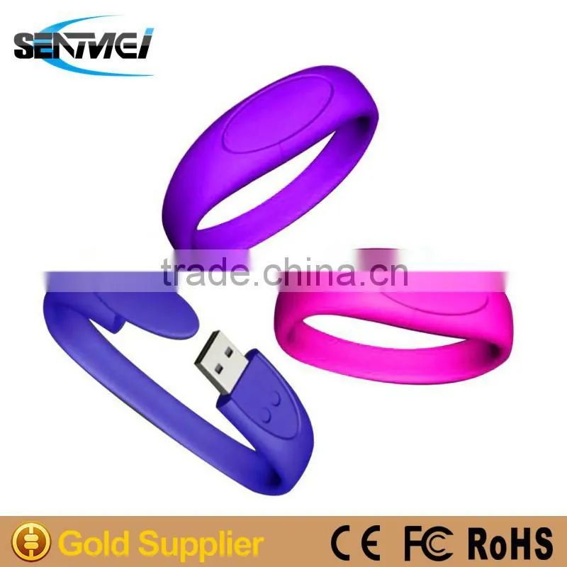 Wholesale Silicon Case USB Flash Drive 4GB Full Capacity for Promotion Gift with Customized Logo