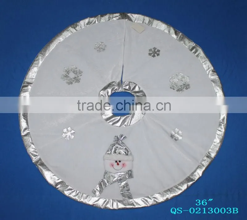 Good price white christmas tree skirt